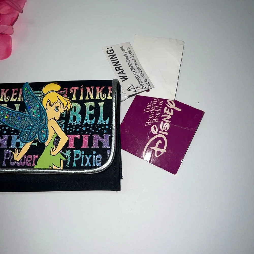 NWT Disney Tinker Bell trifold wallet - Picture 2 of 4